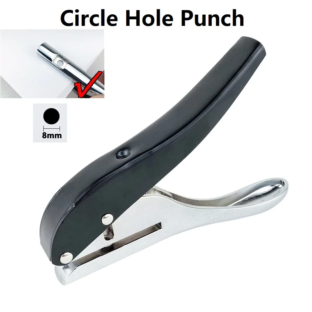 Puncher Hole Punch Hand Tools 130*90mm 3/6/8mm Circle Hole Punch Handheld Hole Puncher Round Single Hole Punch
Puncher Hole Punch Hand Tools 130*90mm 3/6/8mm Circle Hole Punch Handheld Hole Puncher Round Single Hole Punch
