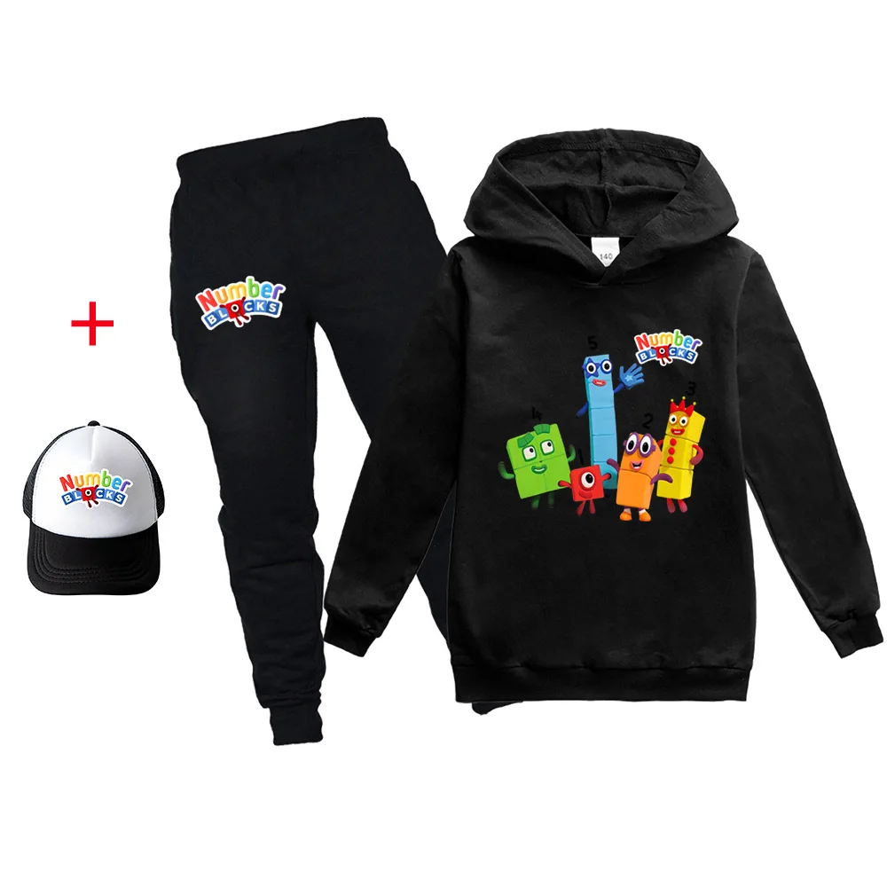 Boys Sports Cartoon Number Blocks Kids Long Sleeve Hoodie Hoodie + Pants Sun Hat Home Leisure Spring Autumn 2-16Y 3-Piece Suits
Boys Sports Cartoon Number Blocks Kids Long Sleeve Hoodie Hoodie + Pants Sun Hat Home Leisure Spring Autumn 2-16Y 3-Piece Suits