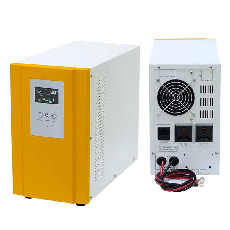 

1000W UPS Pure Sine Wave Inverter 12V 24V DC to AC 110V 220V MPPT Off Grid Solar Hybrid Power Inverter with Battery Charging