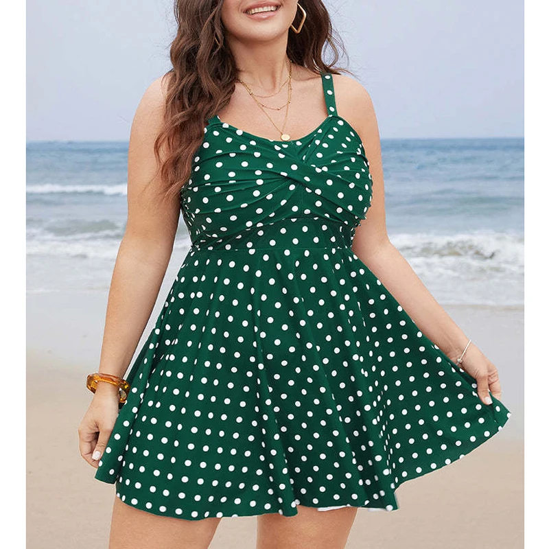 2023 New Sexy Dot Print Swimwear Women Swimsuit Two Piece Tankini Monokini Plus Size Bikini Set Summer Beach Wear Bathing Suit
2023 New Sexy Dot Print Swimwear Women Swimsuit Two Piece Tankini Monokini Plus Size Bikini Set Summer Beach Wear Bathing Suit