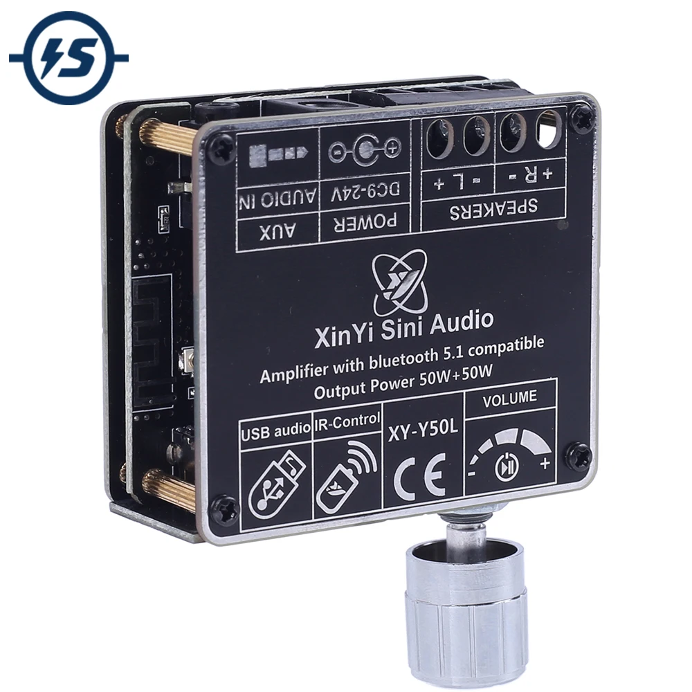 HIFI Bluetooth-Compatible Amplifier Board 15W*2 50W*2 BLE5.1 Audio Amp Stereo Module U-disk AUX Remote Control for DIY Speaker
HIFI Bluetooth-Compatible Amplifier Board 15W*2 50W*2 BLE5.1 Audio Amp Stereo Module U-disk AUX Remote Control for DIY Speaker