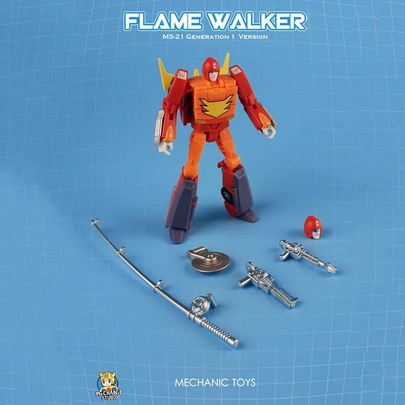MFT MechanicToy MS-21 Black Hot Rod Flame Walker Generation Version Warriors Pocket War Transformation Toys Robot Action Figure
MFT MechanicToy MS-21 Black Hot Rod Flame Walker Generation Version Warriors Pocket War Transformation Toys Robot Action Figure