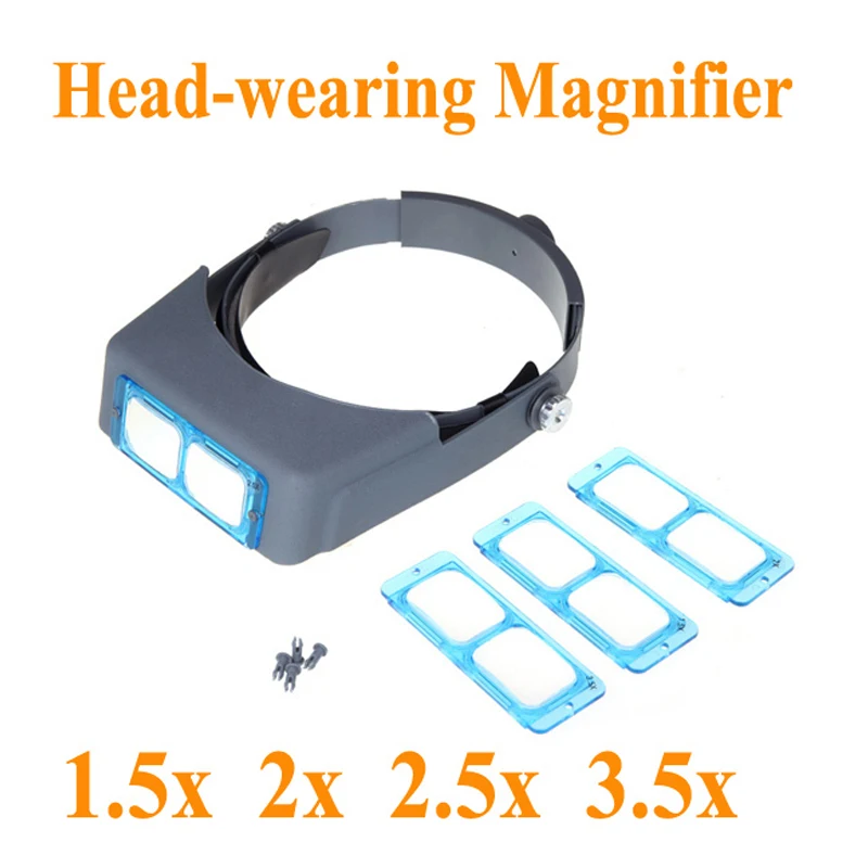 Professional Headband Magnifier with 4 Lenses Clearance for Jewelers and Watchmakers
Professional Headband Magnifier with 4 Lenses Clearance for Jewelers and Watchmakers
