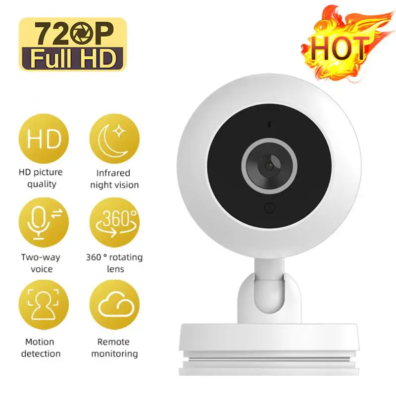 720P Mini Camera Wireless Wifi Surveillance Camera Auto Tracking CCTV Camera Night Vision Remote Monitor Security Baby Monitor
720P Mini Camera Wireless Wifi Surveillance Camera Auto Tracking CCTV Camera Night Vision Remote Monitor Security Baby Monitor