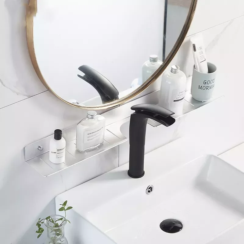 Free punch Nordic Faucet Rack Toilet Bathroom Cabinet Storage Rack Wall-Mounted Storage Rack Washstand Shelf A08-640
Free punch Nordic Faucet Rack Toilet Bathroom Cabinet Storage Rack Wall-Mounted Storage Rack Washstand Shelf A08-640