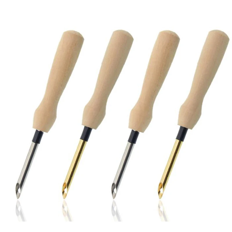 1 pc Knitting Embroidery Pen Wooden Handle Weaving Sewing Felting Craft Punch Needle Threader Set DIY Tool Sewing Accessories
1 pc Knitting Embroidery Pen Wooden Handle Weaving Sewing Felting Craft Punch Needle Threader Set DIY Tool Sewing Accessories