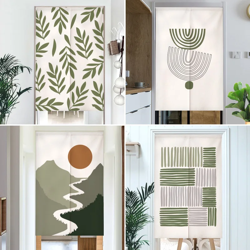 Nordic Ins Door Curtain Fresh Green Plant Noren Kitchen Bedroom Hanging Half-curtain Entrance Partition Curtains Doorway Curtain
Nordic Ins Door Curtain Fresh Green Plant Noren Kitchen Bedroom Hanging Half-curtain Entrance Partition Curtains Doorway Curtain
