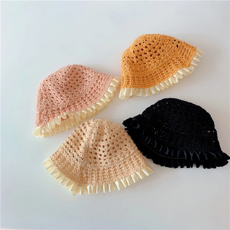 MILANCEL Summer Children Straw Hats Baby Knit Caps for Girls Travel Sunshade Hat 2-7T
MILANCEL Summer Children Straw Hats Baby Knit Caps for Girls Travel Sunshade Hat 2-7T