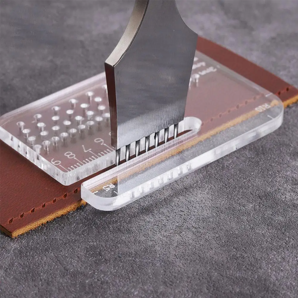 4mm Multi-functional Thickened Transparent Puller Acrylic Rounded Cutting Distance Ruler Hitting Auxiliary Manual Leather Tool
4mm Multi-functional Thickened Transparent Puller Acrylic Rounded Cutting Distance Ruler Hitting Auxiliary Manual Leather Tool