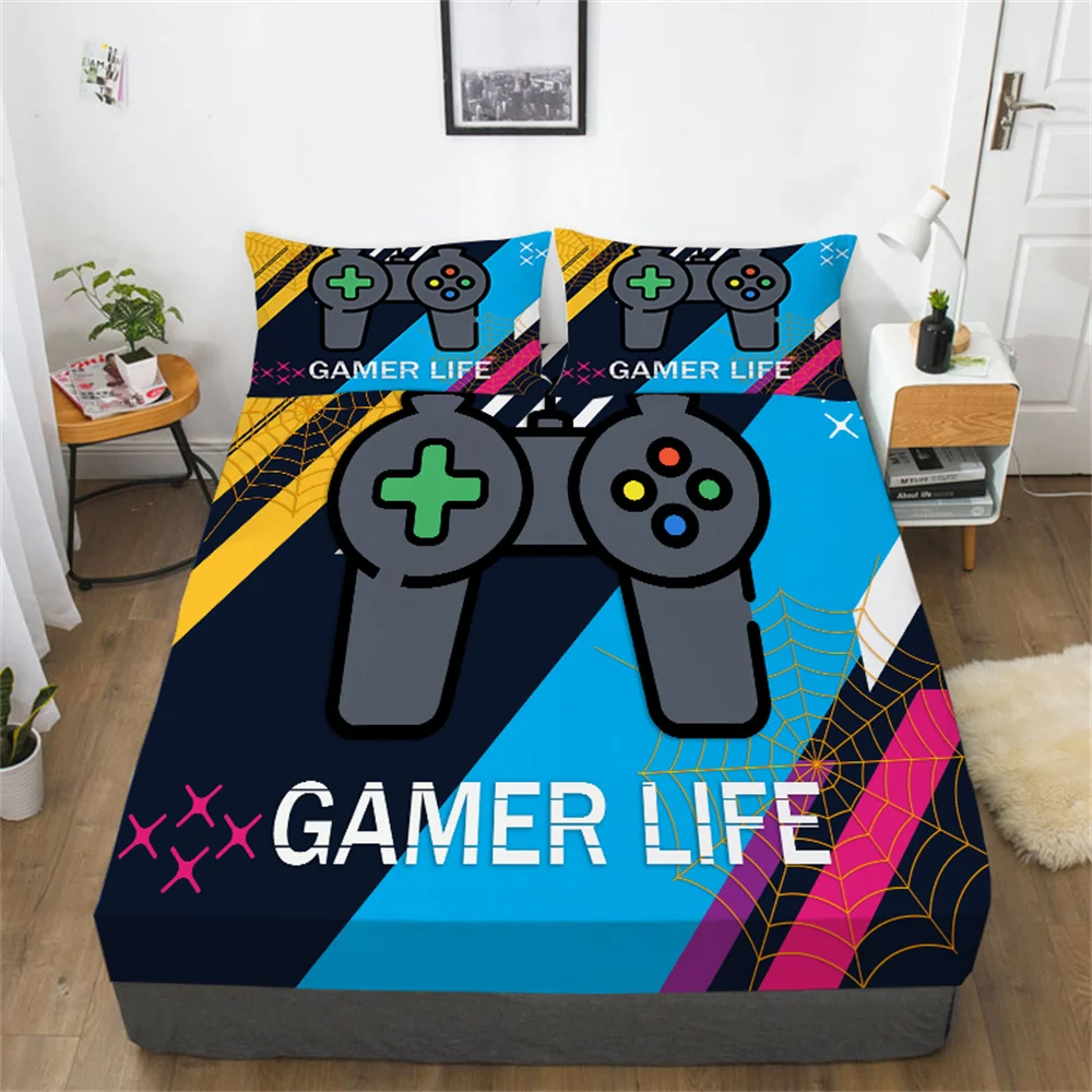 Fitted Sheet 3D Game Life Print Bedspreads Teens Home Bedclothes Decoration Double Queen Size Bedcover Bedding Cover
Fitted Sheet 3D Game Life Print Bedspreads Teens Home Bedclothes Decoration Double Queen Size Bedcover Bedding Cover