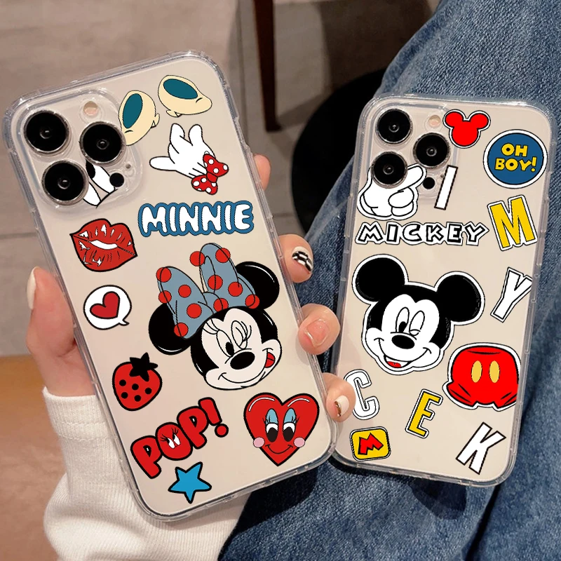 Mickey Minnie Mouse Disney For Apple iPhone 11 12 13 Pro Max 12 13 Mini X XR XS Max SE 6 6S 7 8 Plus Clear Phone Case Coque
Mickey Minnie Mouse Disney For Apple iPhone 11 12 13 Pro Max 12 13 Mini X XR XS Max SE 6 6S 7 8 Plus Clear Phone Case Coque