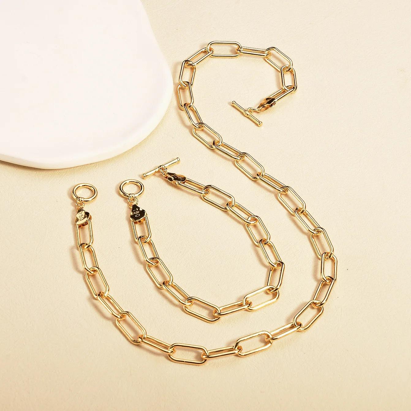 Selead Two Piece Gold Plated Gold Necklace Bracelet Party Jewelry Ladies Girls Gifts
Selead Two Piece Gold Plated Gold Necklace Bracelet Party Jewelry Ladies Girls Gifts