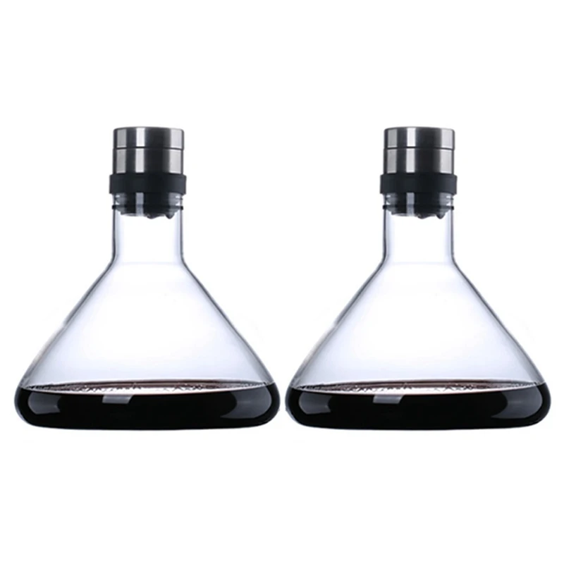 2X Red Wine Rapid Decanter, Wine Breathing Carafe, Home Wine Dispenser, Red Wine Mouth Carafe
2X Red Wine Rapid Decanter, Wine Breathing Carafe, Home Wine Dispenser, Red Wine Mouth Carafe