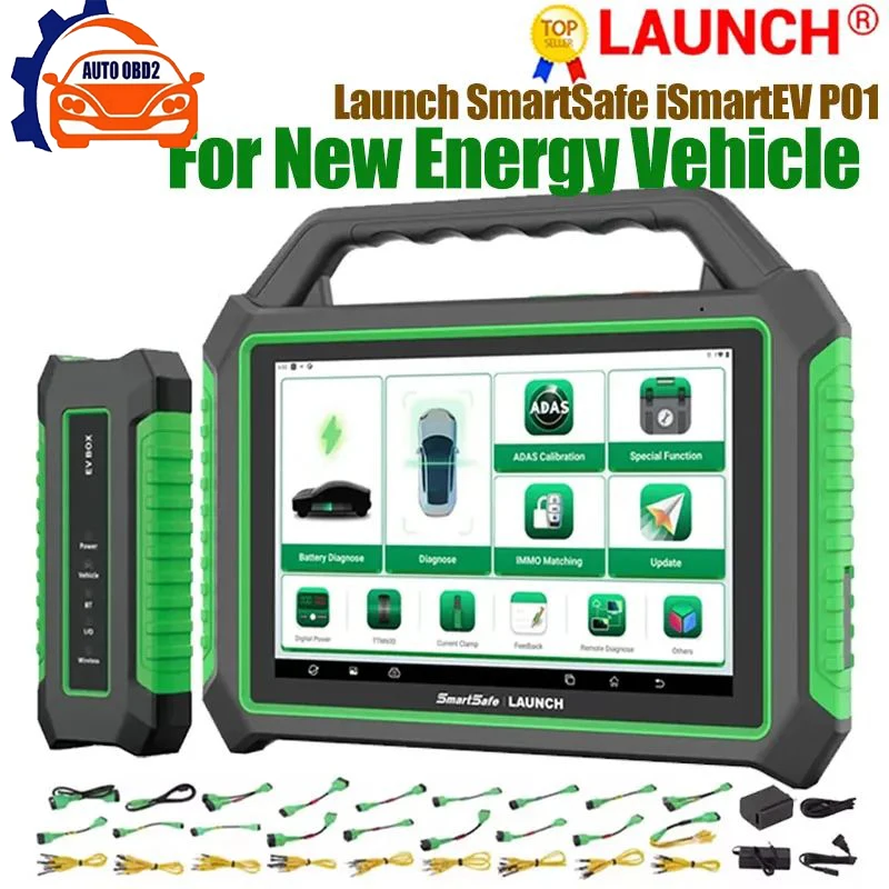 Launch Hybrid SmartSafe iSmartEV P01 iSmart EV электрический детектор аккумуляторного блока для