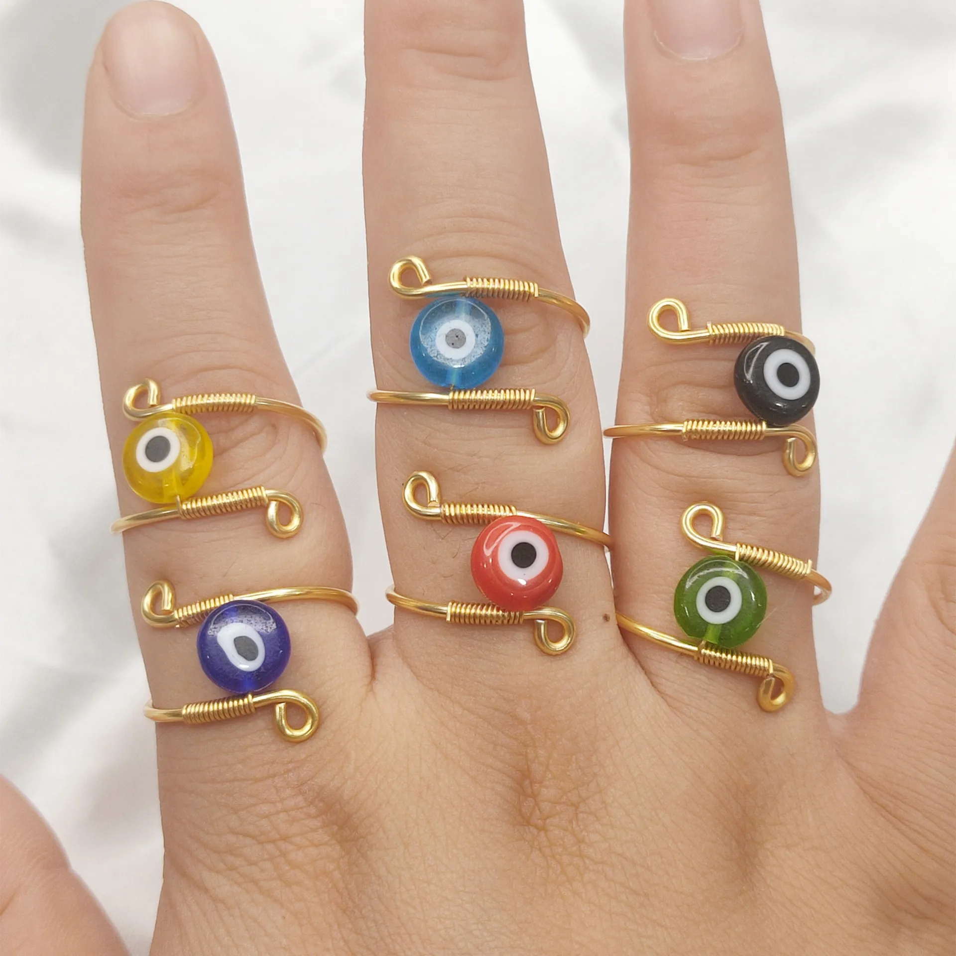 New Fashion Eye Ring Disc Eye Copper Wire Rotatable Decompression Ring for Women Wholesale
New Fashion Eye Ring Disc Eye Copper Wire Rotatable Decompression Ring for Women Wholesale