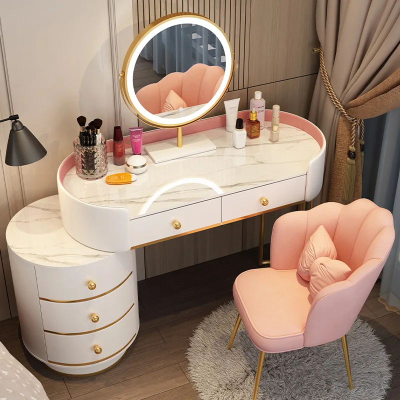 Lighting Dressing Table Luxury Nordic Accessories Vanity Desk Makeup Dressing Table Penteadeira De Maquiagem Home Furniture
Lighting Dressing Table Luxury Nordic Accessories Vanity Desk Makeup Dressing Table Penteadeira De Maquiagem Home Furniture
