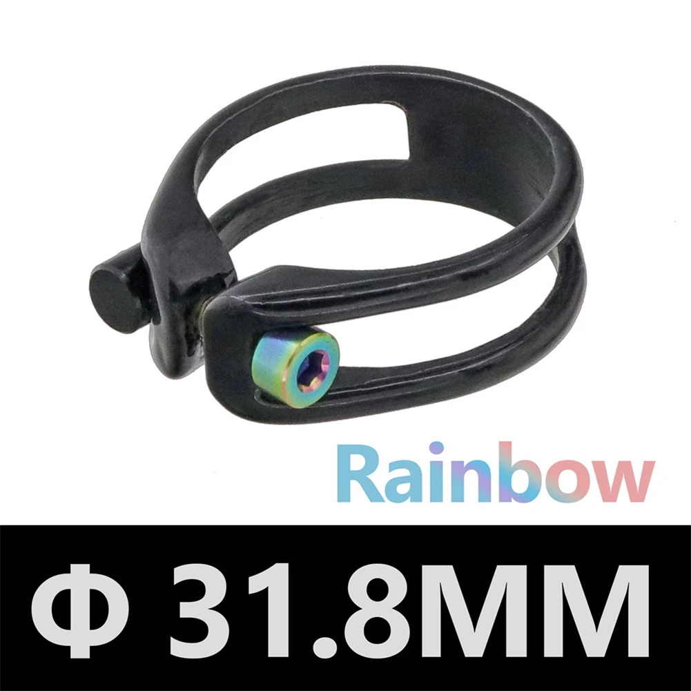Bicycle Seatpost Clamp Ultralight 6g Carbon Fiber Seatpost Tube Clamps Seat Tube Lock Clip Road Bike Accessories Wholesale
Bicycle Seatpost Clamp Ultralight 6g Carbon Fiber Seatpost Tube Clamps Seat Tube Lock Clip Road Bike Accessories Wholesale