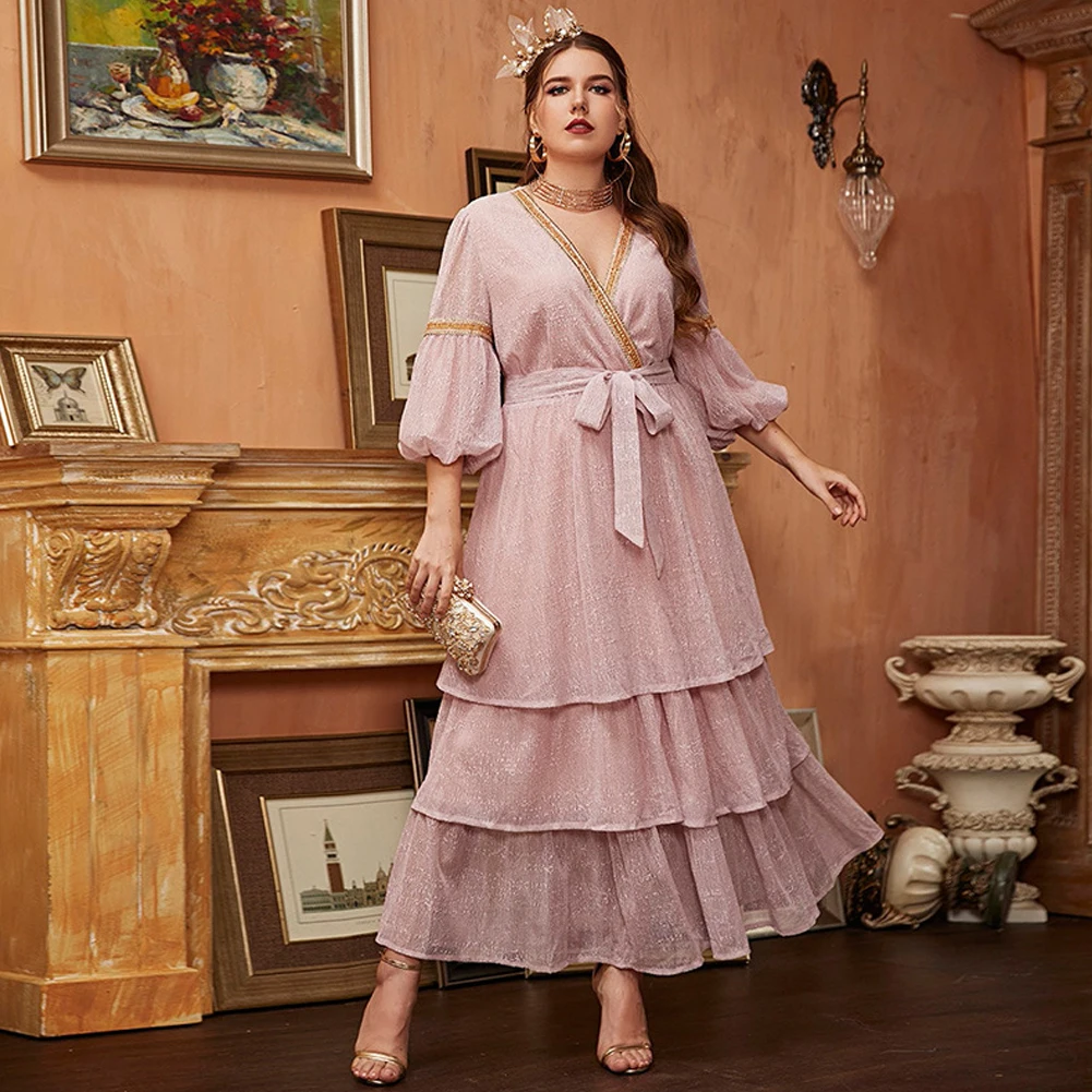 2022 NEW Women's Fashion Plus Size Summer Cake Skirt Shows Temperament, Solid Color Large Pendulum Long Dress L-4XL
2022 NEW Women's Fashion Plus Size Summer Cake Skirt Shows Temperament, Solid Color Large Pendulum Long Dress L-4XL