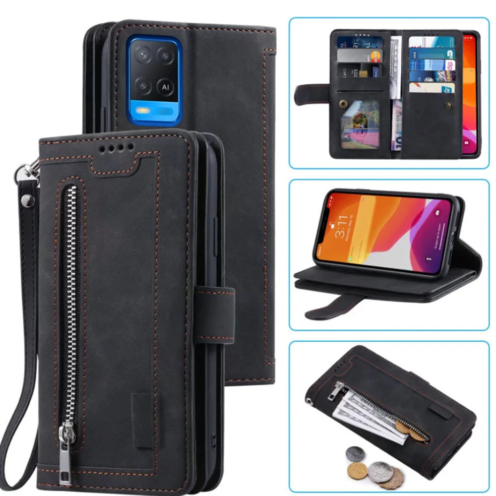 9 Cards Wallet Case For OPPO A54 4G Case Card Slot Zipper Flip Folio with Wrist Strap Carnival For OPPO A54 4G Cover 
9 Cards Wallet Case For OPPO A54 4G Case Card Slot Zipper Flip Folio with Wrist Strap Carnival For OPPO A54 4G Cover