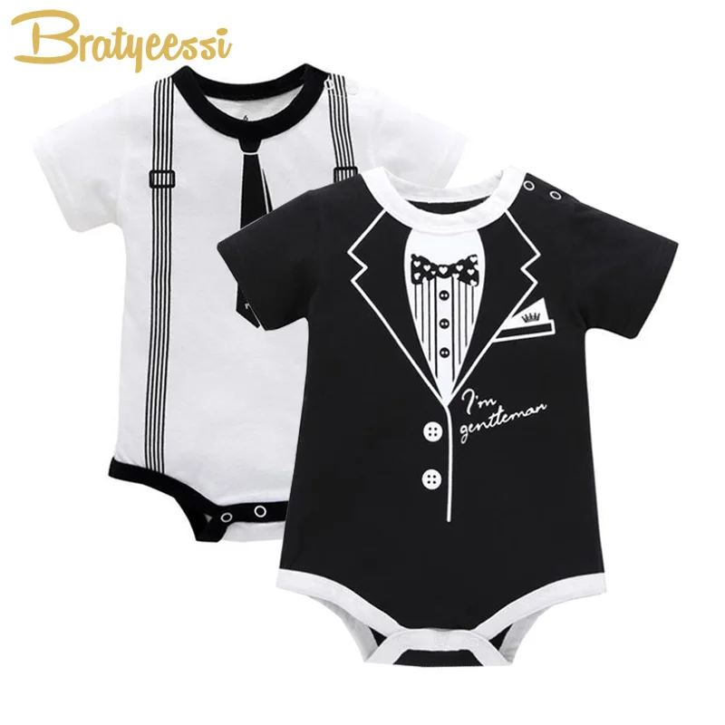 Summer Bodysuit Baby Boy Clothes Cotton Gentlemen Baby Bodys Toddler Outfit Short Sleeve Infant Clothing Newborn Bodysuits
Summer Bodysuit Baby Boy Clothes Cotton Gentlemen Baby Bodys Toddler Outfit Short Sleeve Infant Clothing Newborn Bodysuits