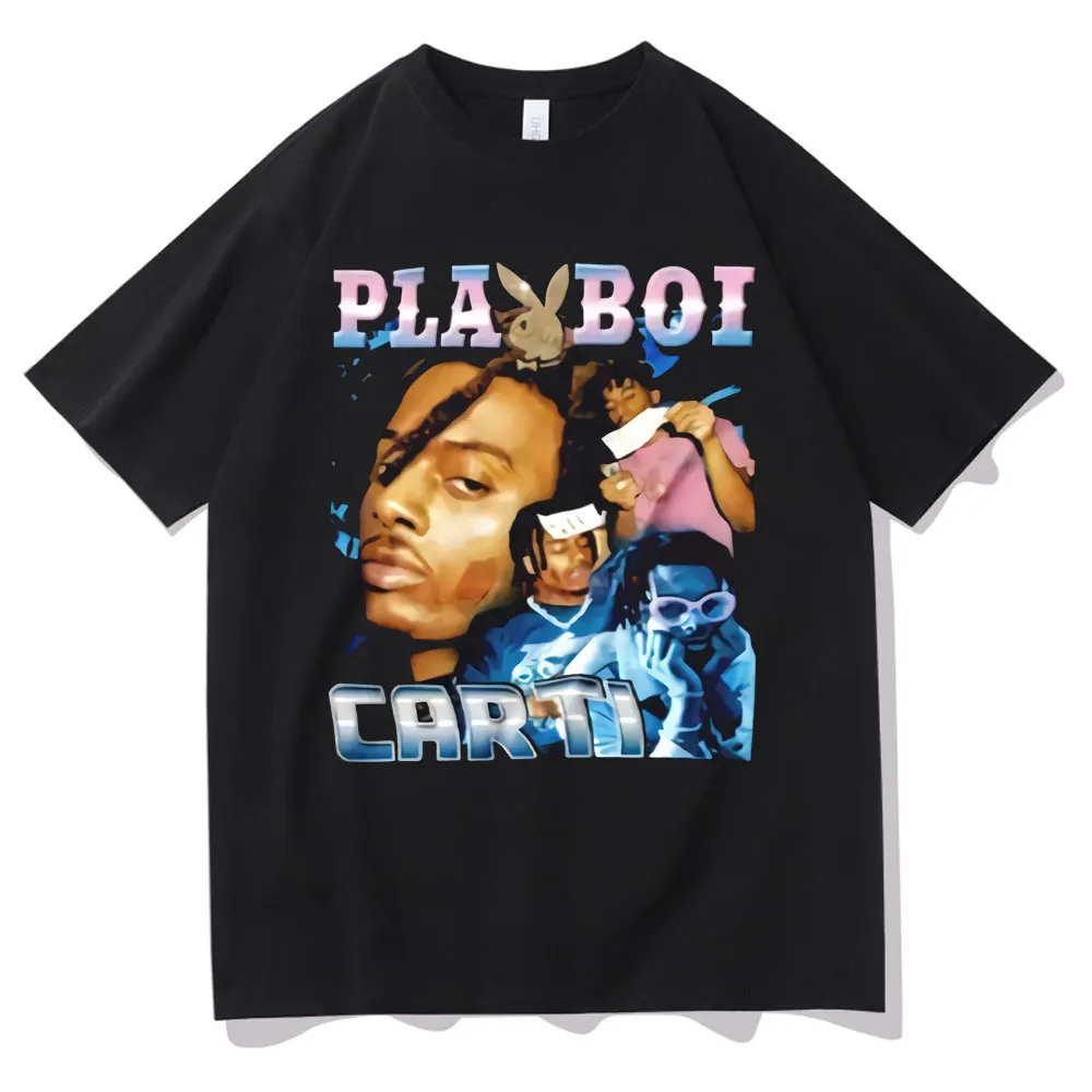 Rapper Playboi Carti Hip Hop Tshirt Men Wmen Fashion Casual Harajuku T-shirt Regular Men's Rap Tupac 2Pac Tops Oversized T Shirt 
Rapper Playboi Carti Hip Hop Tshirt Men Wmen Fashion Casual Harajuku T-shirt Regular Men's Rap Tupac 2Pac Tops Oversized T Shirt