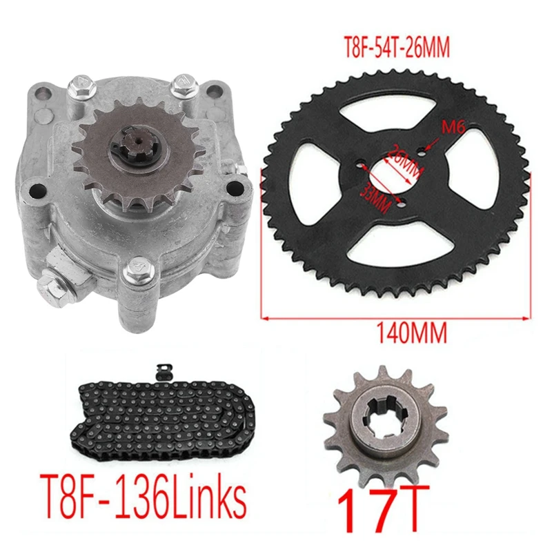 Clutch Drum Gearbox Sprocket with Chain for 33Cc 43Cc 49Cc Ty Rod II Karts Mini Moto Dirt Bike Scooter
Clutch Drum Gearbox Sprocket with Chain for 33Cc 43Cc 49Cc Ty Rod II Karts Mini Moto Dirt Bike Scooter