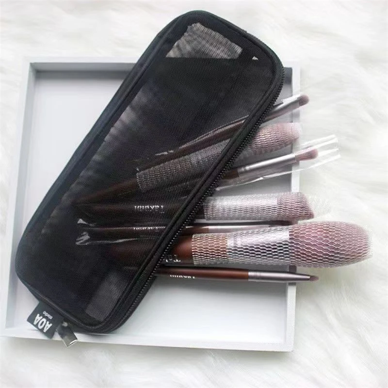 Makeup Brush Travel Case Cosmetic Bag Organizer Women Beauty Tools Mesh Kit Pouch Wash Storage Accessories Toiletry for Men
Makeup Brush Travel Case Cosmetic Bag Organizer Women Beauty Tools Mesh Kit Pouch Wash Storage Accessories Toiletry for Men