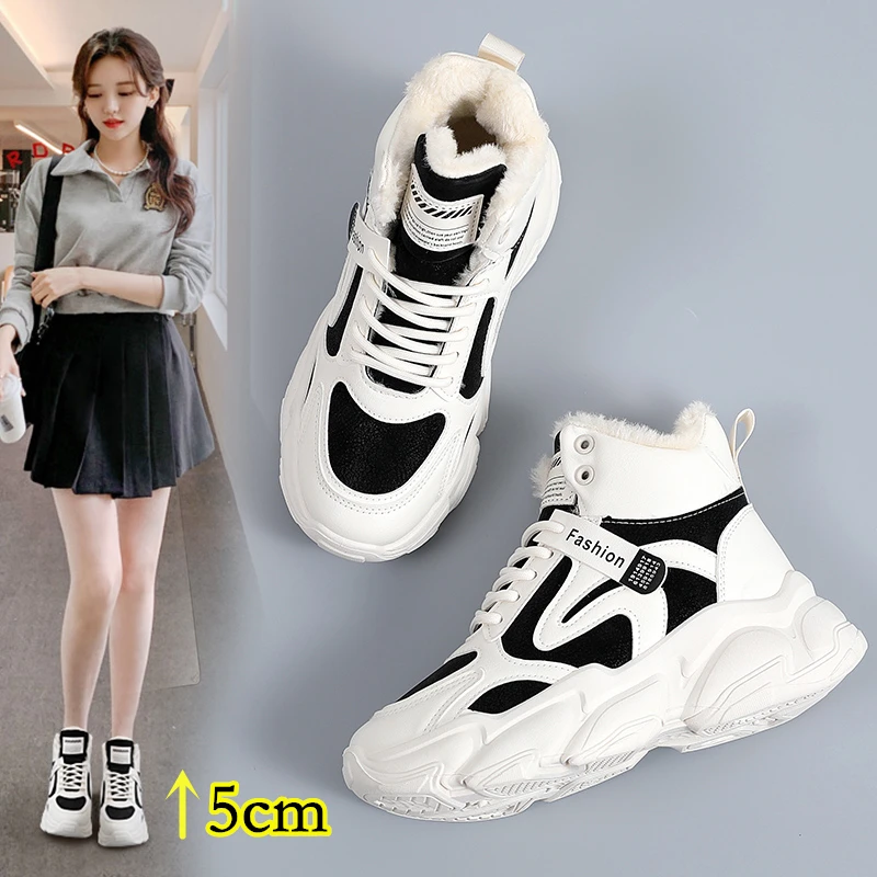 New 2022 Women Boots Waterproof Winter Shoes Female Snow Boots Platform Keep Warm Ankle Boots With Thick Fur Heels Botas Mujer
New 2022 Women Boots Waterproof Winter Shoes Female Snow Boots Platform Keep Warm Ankle Boots With Thick Fur Heels Botas Mujer