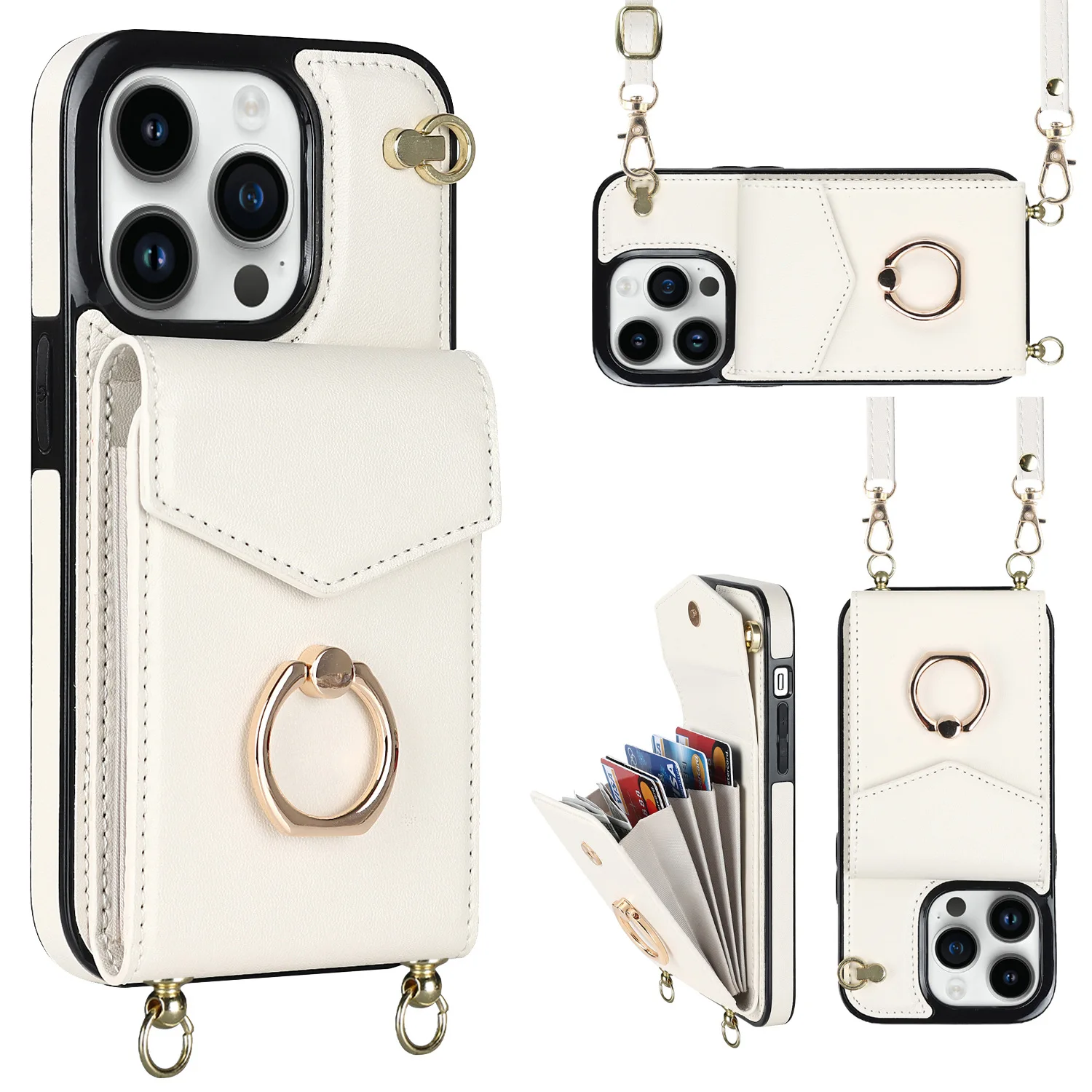 Ring Crossbody Case for IPhone 15 14 13 12 11 Pro XS Max XR X 7 8 Plus RFID Blocking Organ Card Holder Lanyard Leather Cover
Ring Crossbody Case for IPhone 15 14 13 12 11 Pro XS Max XR X 7 8 Plus RFID Blocking Organ Card Holder Lanyard Leather Cover