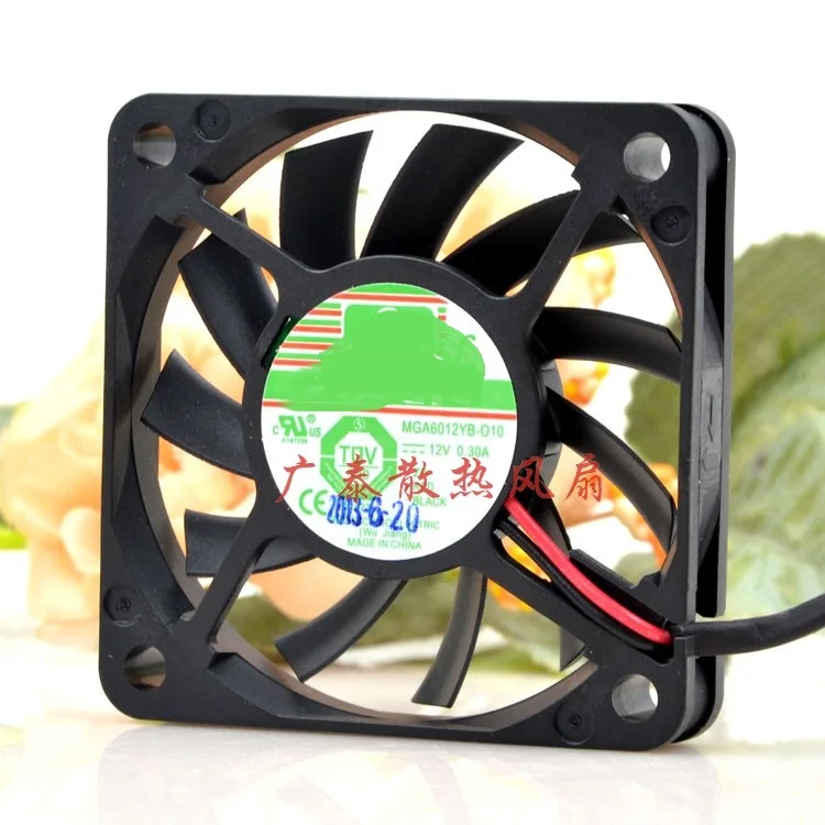 New original MGA6012YB-O10 12V 0.30A 6CM 6010 high air volume ultra-thin cooling fan
New original MGA6012YB-O10 12V 0.30A 6CM 6010 high air volume ultra-thin cooling fan