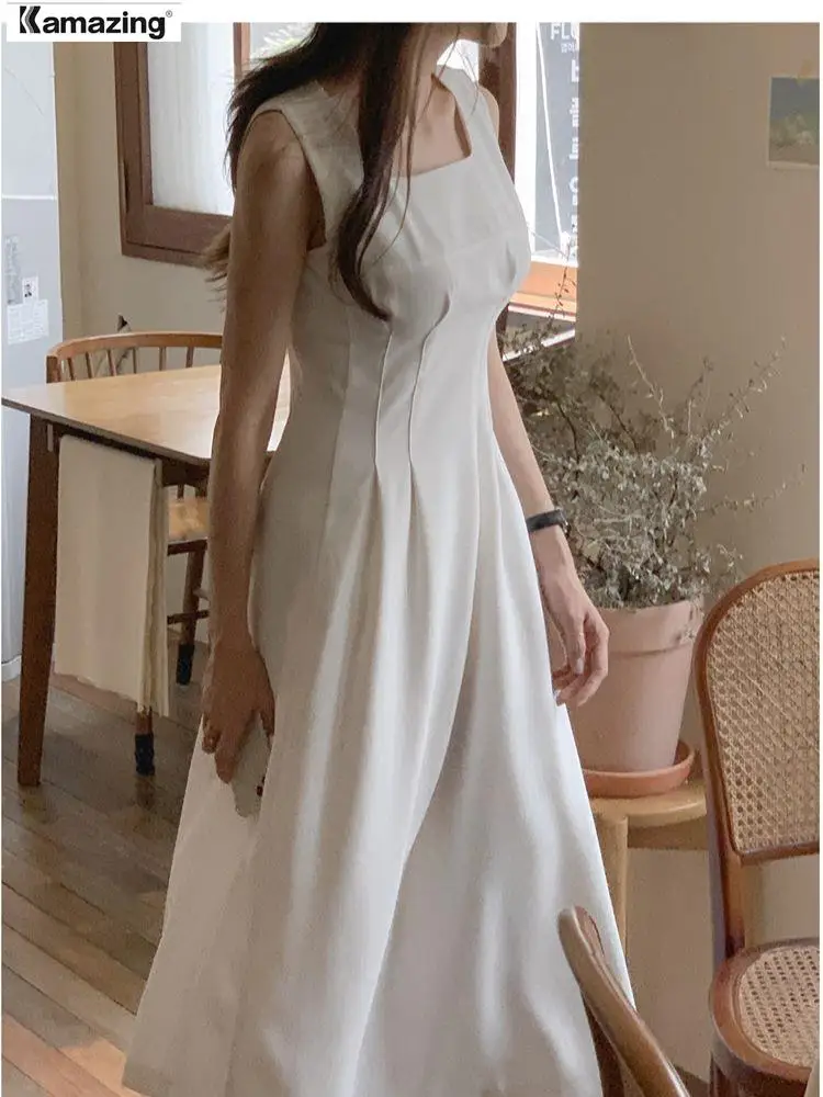 Women Summer Fashion White Black ank Dress A Line New Slim Female Office Lady Party Clothes
Women Summer Fashion White Black ank Dress A Line New Slim Female Office Lady Party Clothes
