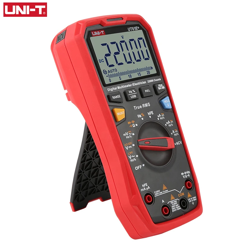 UT61E+ True RMS Digital Multimeter Battery Tester Bluetooth Voltmeter UNI T Multimeters
UT61E+ True RMS Digital Multimeter Battery Tester Bluetooth Voltmeter UNI T Multimeters