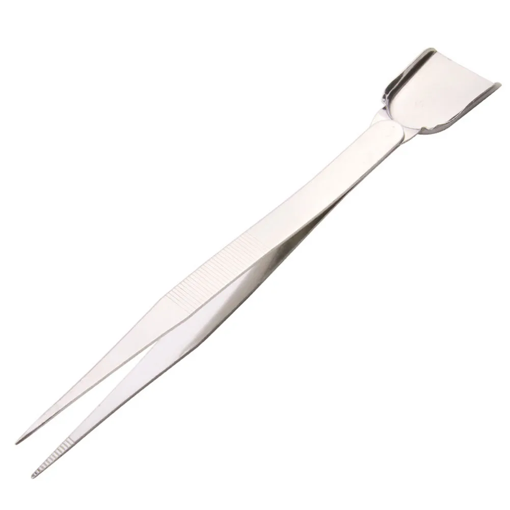 1Pc Professional Tweezer W/Scoop Shovel Pick-Up Tool 160mm For Diamond Gem Bead Holding Clip Jewelry Jade DIY Manual Tools
1Pc Professional Tweezer W/Scoop Shovel Pick-Up Tool 160mm For Diamond Gem Bead Holding Clip Jewelry Jade DIY Manual Tools