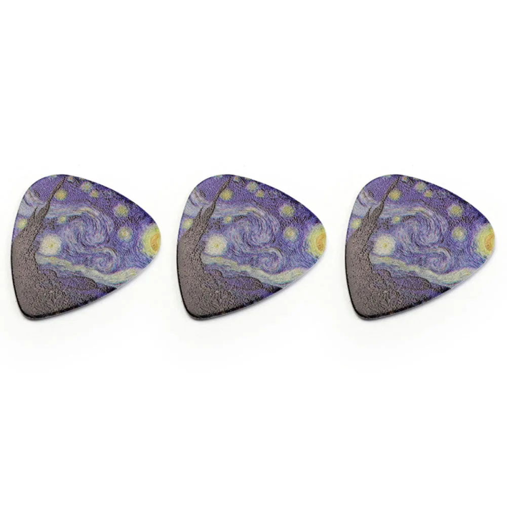 3pcs Guitar Picks For Acoustic Electric Guitar Ukulee Bass 0.46/0.71/0.96mm 1 Of Each Type Celluloid Pick Guitars Parts
3pcs Guitar Picks For Acoustic Electric Guitar Ukulee Bass 0.46/0.71/0.96mm 1 Of Each Type Celluloid Pick Guitars Parts