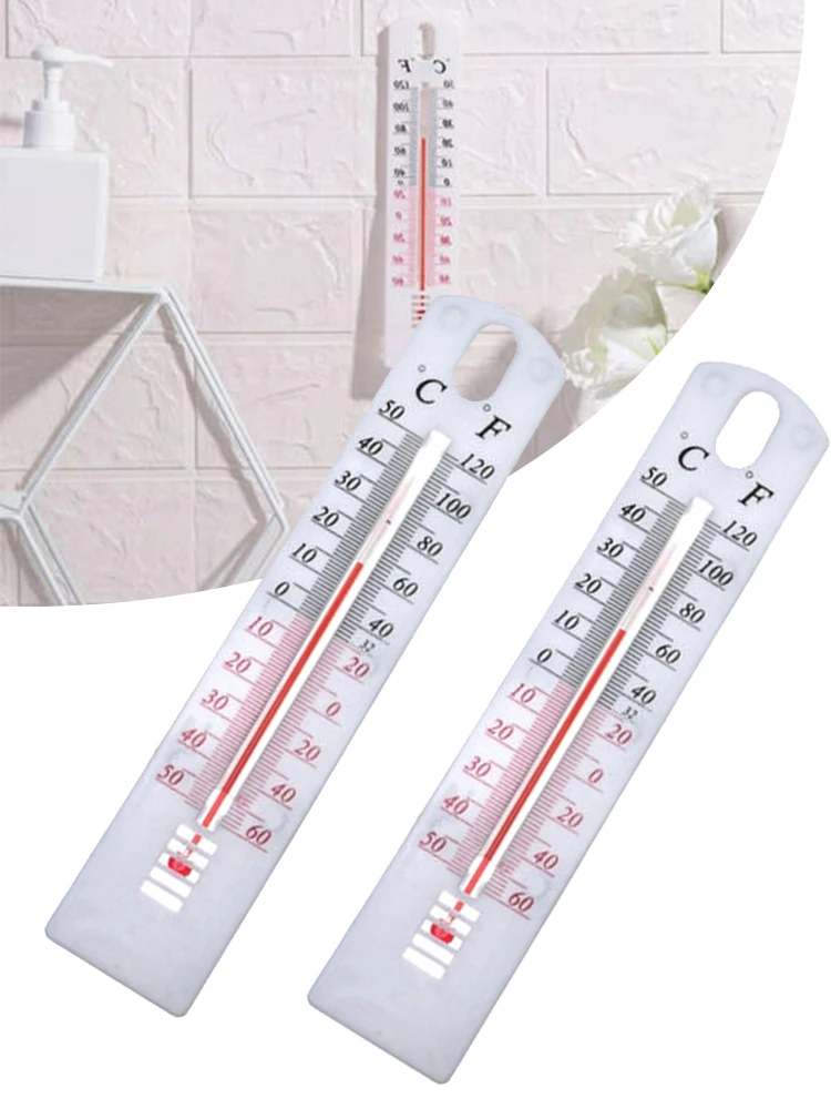2 Pcs Thermometer Hot Sale Size 196mm X 43mm Approx Accuracy Best Price Brand New Durable Celsius: -50° To 50°
2 Pcs Thermometer Hot Sale Size 196mm X 43mm Approx Accuracy Best Price Brand New Durable Celsius: -50° To 50°