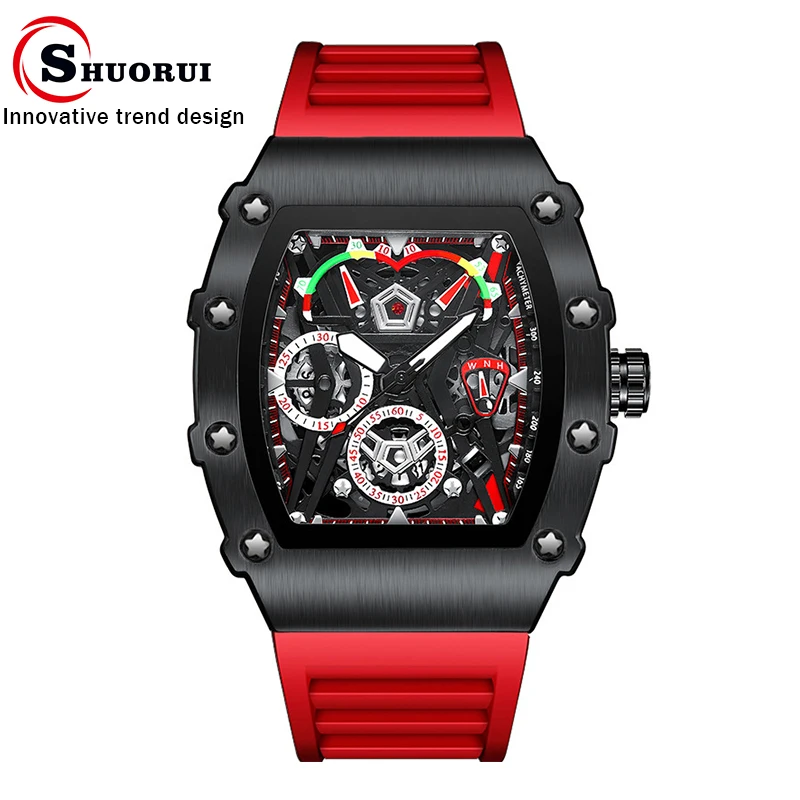 SHUORUI Brand Luxury Watch Men Wrist Watches Multifunction Waterproof Sports Luminous Sports Casual Clock Men Quartz Watches Men
SHUORUI Brand Luxury Watch Men Wrist Watches Multifunction Waterproof Sports Luminous Sports Casual Clock Men Quartz Watches Men
