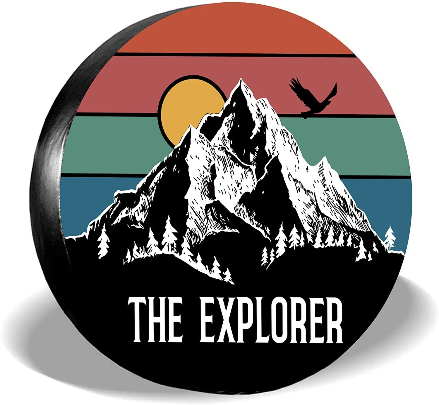 The Explorer Spare Tire Cover Wheel Tire Cover for RV Travel Trailer Camper Truck SUV Motorhome Camper Accessorie 14 15 16 17 In
The Explorer Spare Tire Cover Wheel Tire Cover for RV Travel Trailer Camper Truck SUV Motorhome Camper Accessorie 14 15 16 17 In