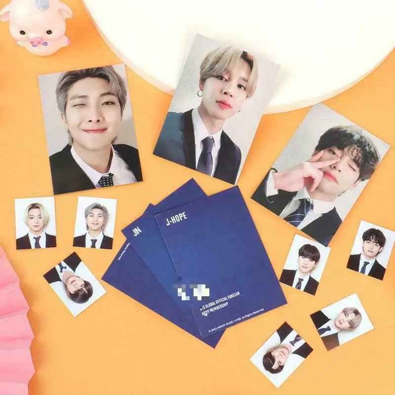 KPOP Bangtan Boys MEMBERSHIP KIT Photo Card ID Photo LOMO Cards High Quality Card Posters Gift JIMIN SUGA fan collection
KPOP Bangtan Boys MEMBERSHIP KIT Photo Card ID Photo LOMO Cards High Quality Card Posters Gift JIMIN SUGA fan collection