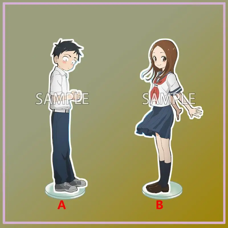 Anime Stand Teasing Master Takagi-san Nishikatakun Takagisan Acrylic Figure Display desktop decoration 15cm
Anime Stand Teasing Master Takagi-san Nishikatakun Takagisan Acrylic Figure Display desktop decoration 15cm