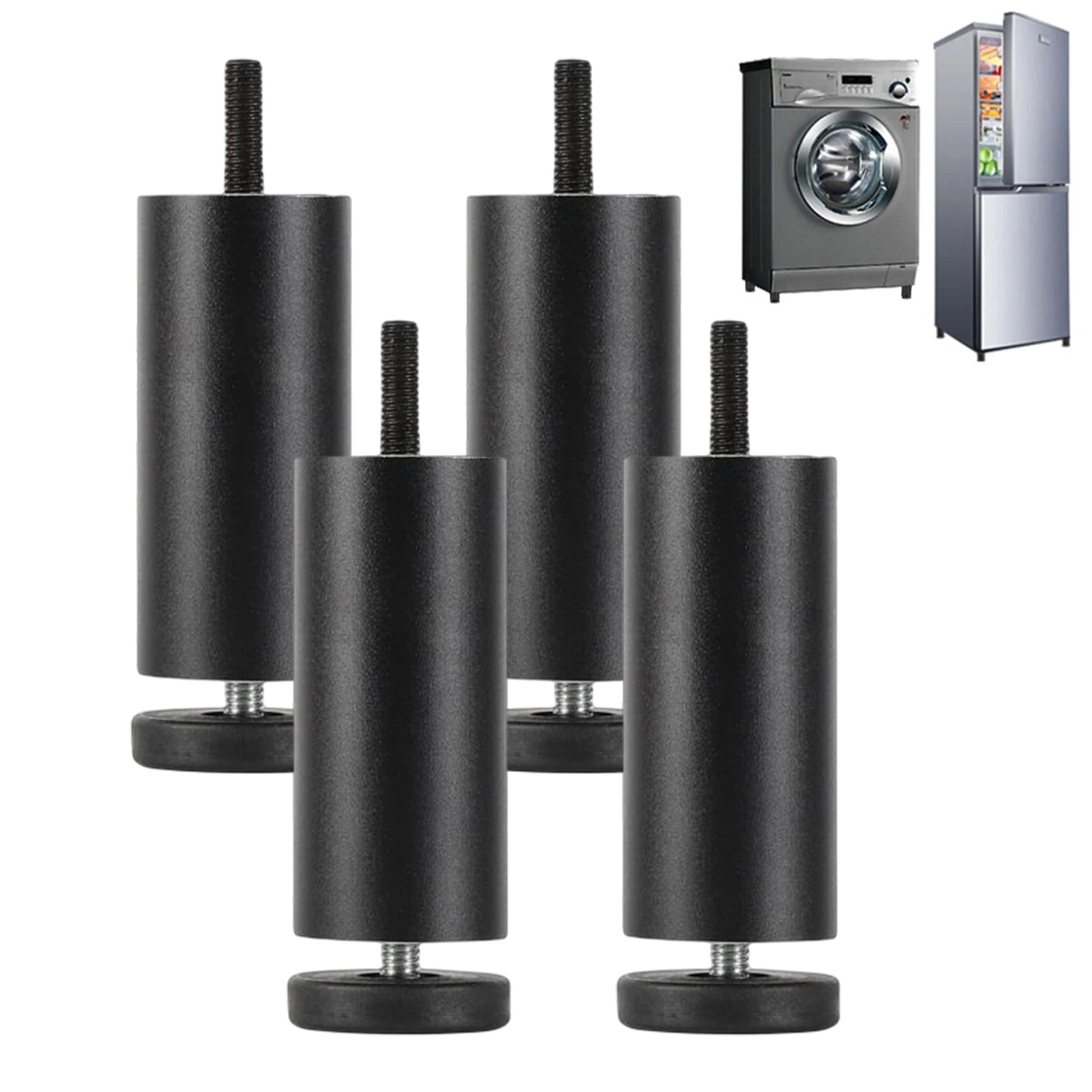 4pcs Round Anti Fade Bed Aluminum Alloy Waterproof Furniture Legs Practical Modern Black M8 Thread Adjustable Height Couch Chair
4pcs Round Anti Fade Bed Aluminum Alloy Waterproof Furniture Legs Practical Modern Black M8 Thread Adjustable Height Couch Chair
