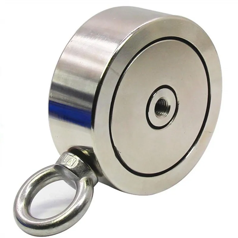 Great smaller Magnetics 1700 lb Combined Pull Force Neodymium Fishing Magnet | 3.7" Double-Sided Strong Iman Silver Magnets
Great smaller Magnetics 1700 lb Combined Pull Force Neodymium Fishing Magnet | 3.7" Double-Sided Strong Iman Silver Magnets