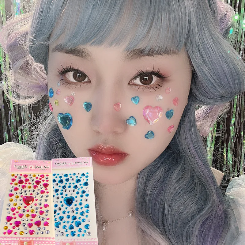 3D Love Heart Gem Stickers Self Adhesive Diamond Jewel Rhinestone Eyeshadow Stickers Crystal Sticker for Kids DIY Decorations
3D Love Heart Gem Stickers Self Adhesive Diamond Jewel Rhinestone Eyeshadow Stickers Crystal Sticker for Kids DIY Decorations