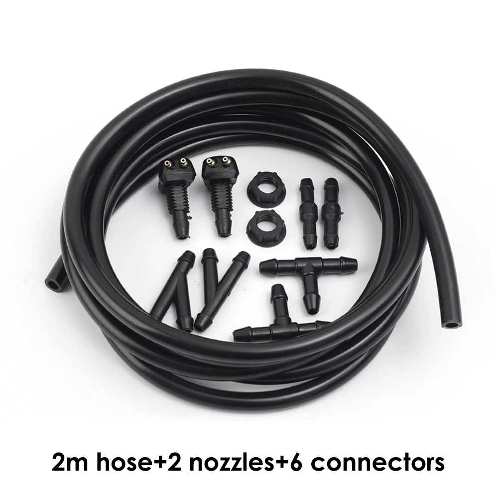 Универсальный автомобильный шланг для омывателя лобового стекла, щетка стеклоочистителя, насадка для струйного распыления, трубка для водяной жидкости, столярный соединитель, сменный комплект
Универсальный автомобильный шланг для омывателя лобового стекла, щетка стеклоочистителя, насадка для струйного распыления, трубка для водяной жидкости, столярный соединитель, сменный комплект