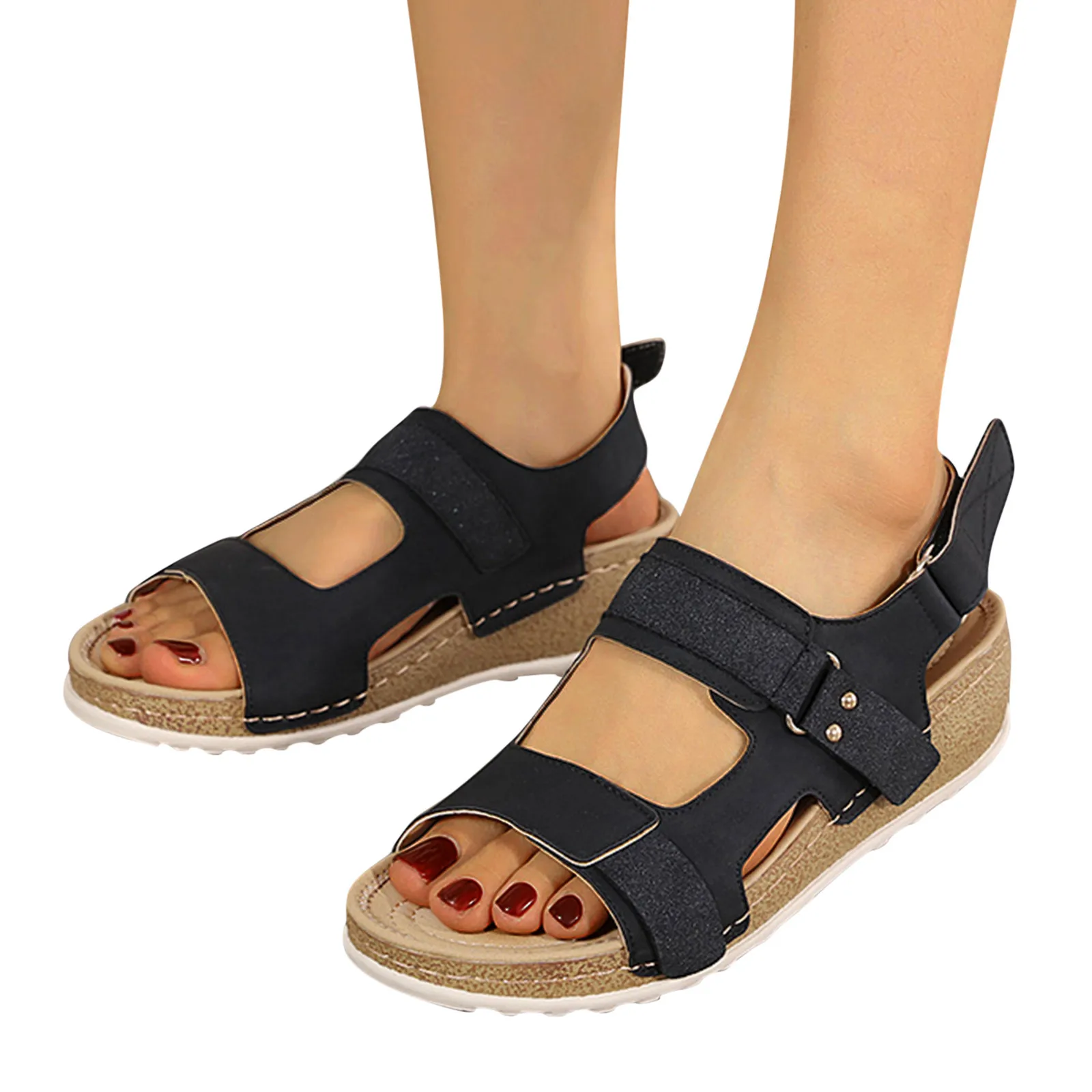 Босоножки женские на танкетке, сандалии с ремешком и пряжкой, модная обувь, лето 2021
Босоножки женские на танкетке, сандалии с ремешком и пряжкой, модная обувь, лето 2021