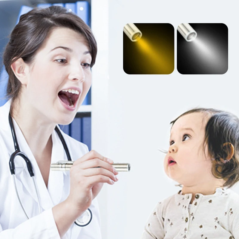 Handy Pen Light Mini Nursing Flashlight LED Torch Lamp With Stainless Steel Clip Pocket Led Flashlight USB Rechargeable
Handy Pen Light Mini Nursing Flashlight LED Torch Lamp With Stainless Steel Clip Pocket Led Flashlight USB Rechargeable