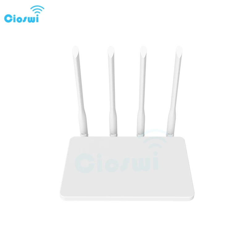 Cioswi 2.4G Wireless Wifi Router Openwrt 300Mbps Router High Gain 4 Antenna Large DDR2 RAM High-speed SPI Flash Wide Coverage
Cioswi 2.4G Wireless Wifi Router Openwrt 300Mbps Router High Gain 4 Antenna Large DDR2 RAM High-speed SPI Flash Wide Coverage