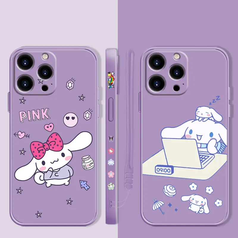 Liquid Phone Case For Apple iPhone 14 13 12 11 Pro Max 13 12 Mini XS XR X 7 8 6 6S Plus Pink Love Cinnamoroll Watch Computer
Liquid Phone Case For Apple iPhone 14 13 12 11 Pro Max 13 12 Mini XS XR X 7 8 6 6S Plus Pink Love Cinnamoroll Watch Computer