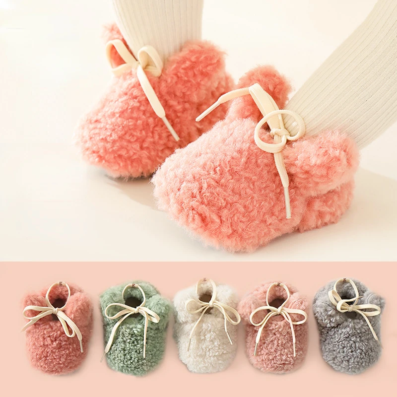 Baby Socks Winter Newborn Boy Girl Shoes Kids Soft Toddler First Walkers Child Anti-slip Warm Thicken Newborn Infant Crib Shoes
Baby Socks Winter Newborn Boy Girl Shoes Kids Soft Toddler First Walkers Child Anti-slip Warm Thicken Newborn Infant Crib Shoes