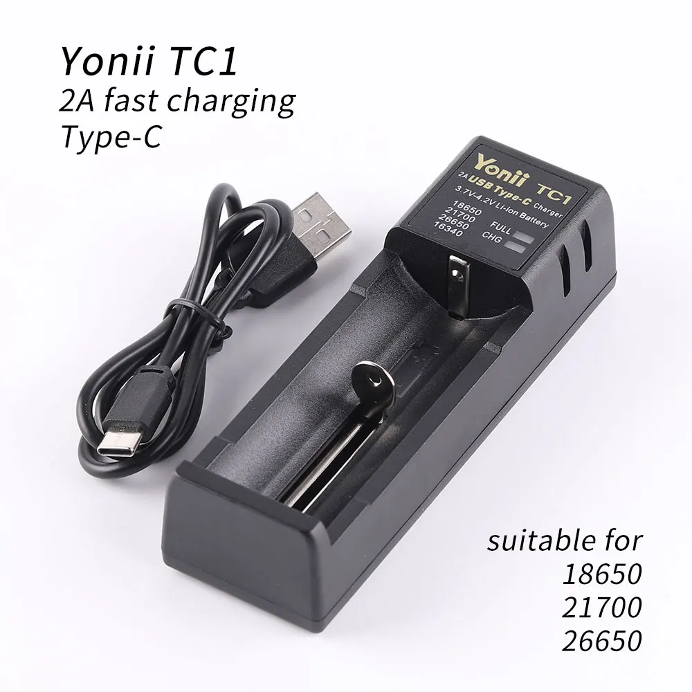 Зарядное устройство Yonii TC1 2A Type-C
Зарядное устройство Yonii TC1 2A Type-C