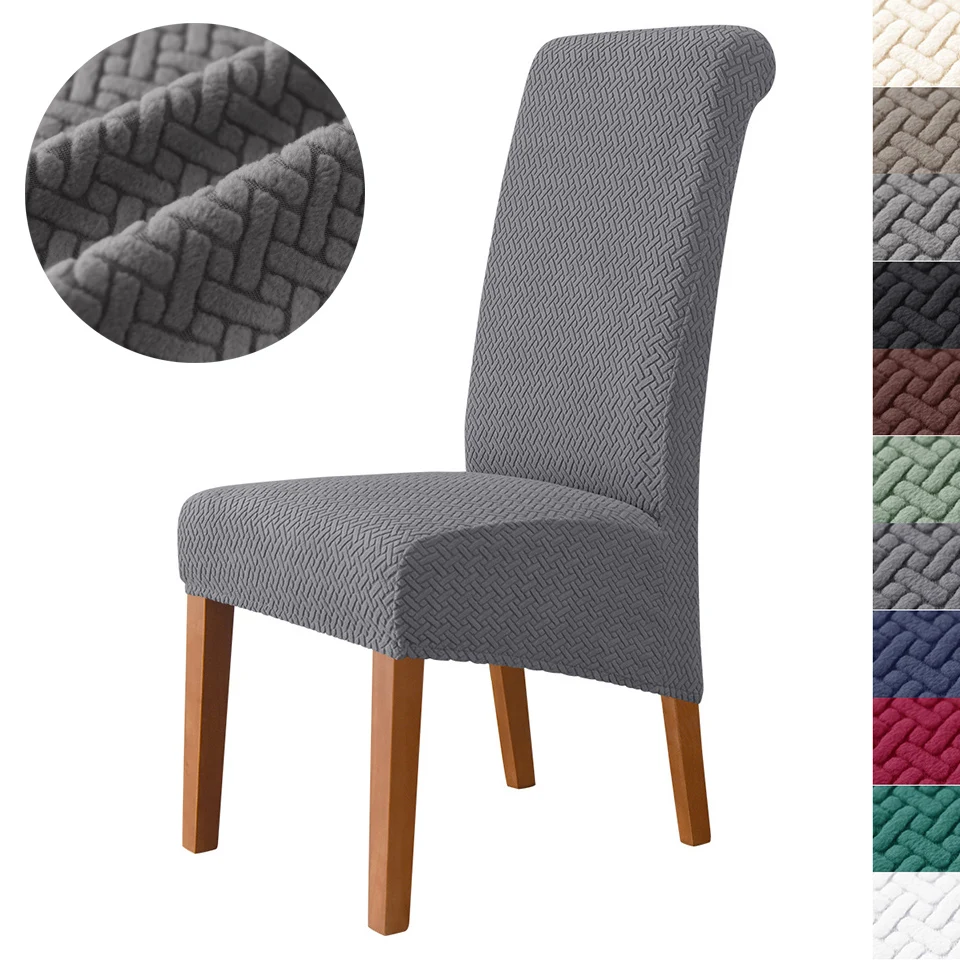 1/2/4/6 Pcs XL Size High Stretch Jacquard Chair Cover Elastic Chair Covers Spandex For Dining Room/Kitchen/Hotel Party Banquet
1/2/4/6 Pcs XL Size High Stretch Jacquard Chair Cover Elastic Chair Covers Spandex For Dining Room/Kitchen/Hotel Party Banquet